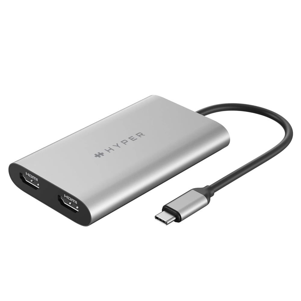 HyperDrive Dual 4K HDMI-adapter / USB-C til HDMI-adapter / Dual HDMI-adapter