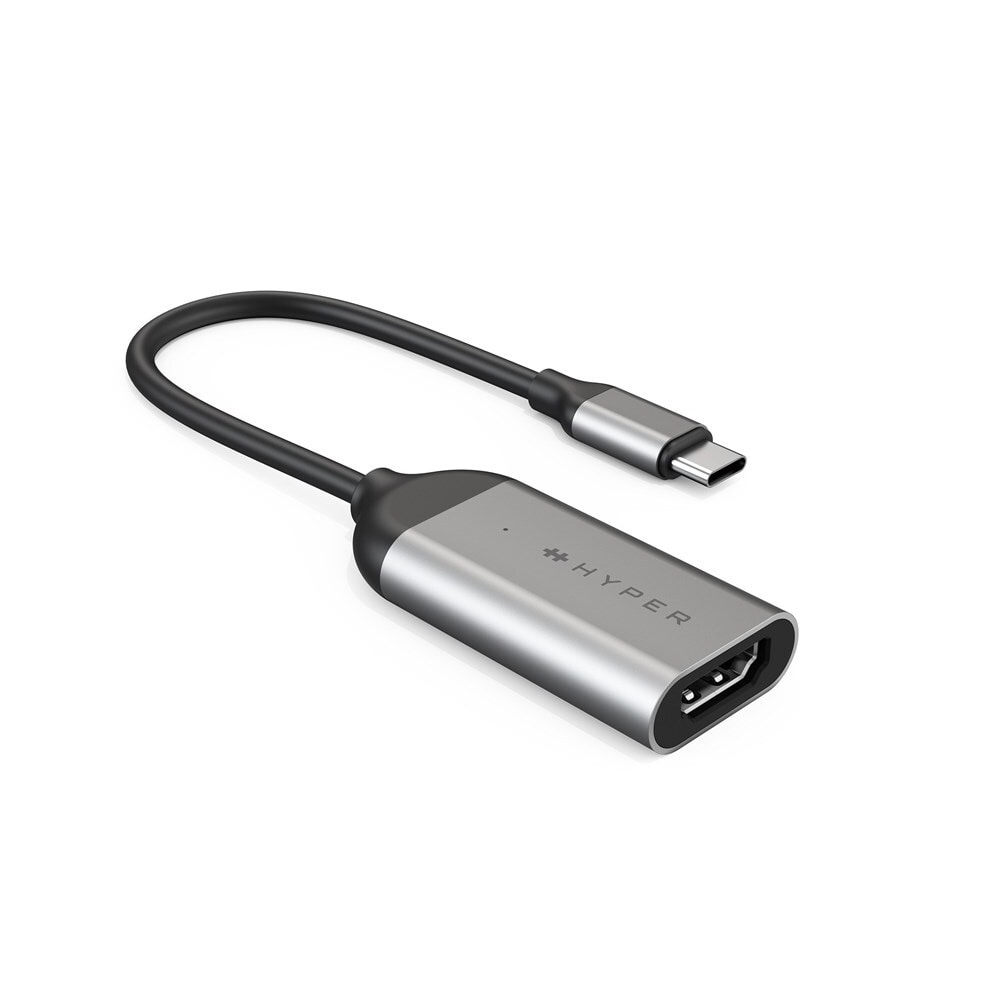 HyperDrive USB-C til 8K 60 Hz / 4K 144 Hz HDMI-adapter / USB-C til HDMI-adapter