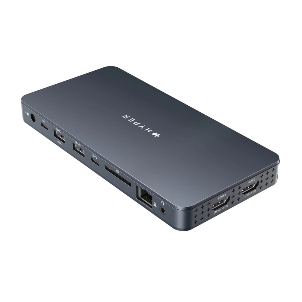 HyperDrive Next 10-ports USB-C-dokkingstasjon / USB-C-hub med HDMI / dokkingstasjon for bærbar PC