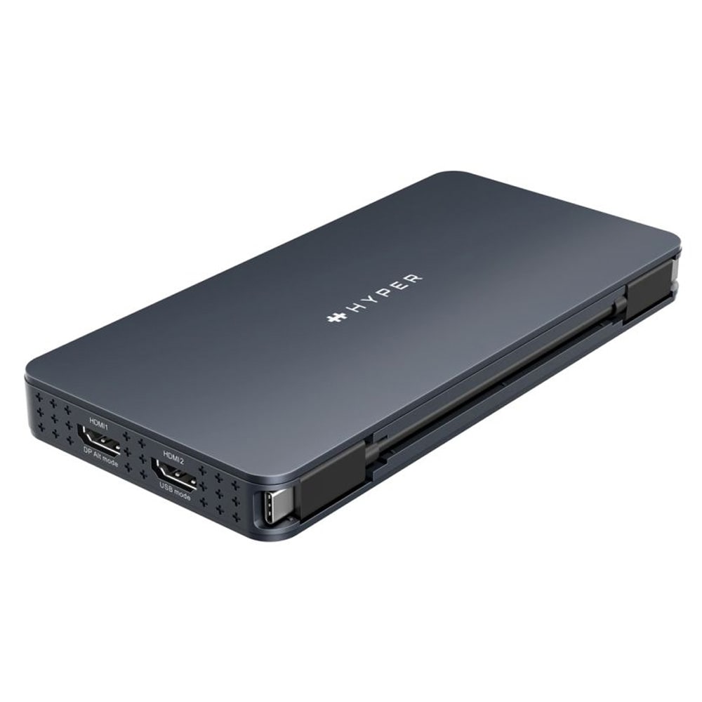 HyperDrive Next 10-ports USB-C-dokkingstasjon / USB-C-dokkingstasjon / dokkingstasjon for bærbare datamaskiner