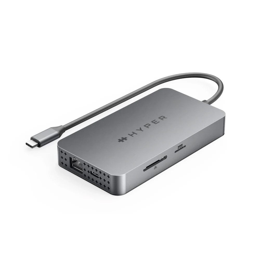 HyperDrive Next dokkingstasjon USB-C 10 porter / dobbel HDMI-dokk