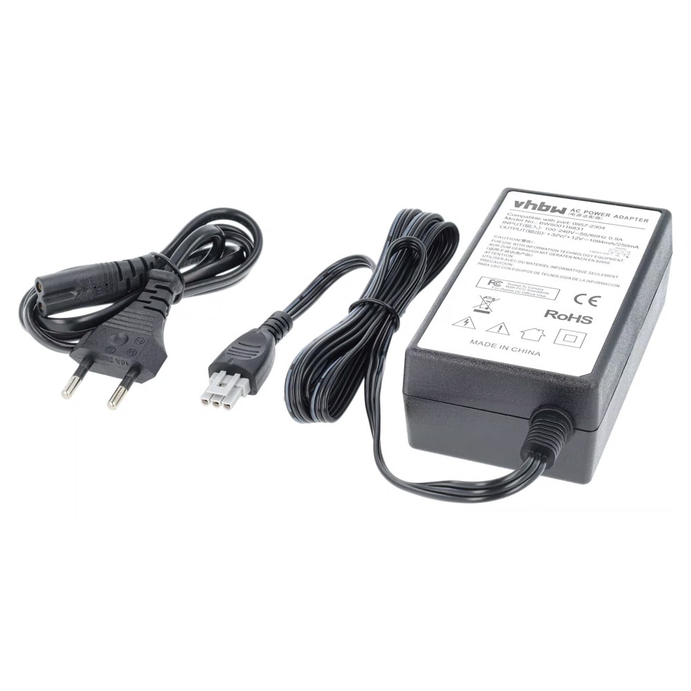 Strømadapter for HP-skrivere - erstatter 0957-2304 / HP OfficeJet 6100e / 6600 / 7110