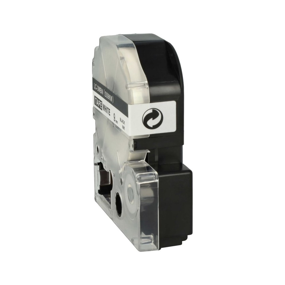 Kassett for Epson 9 mm svart / hvit - erstatter LC / Epson LabelWorks LW-300/400/500
