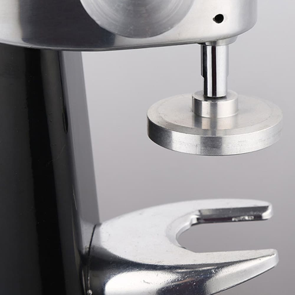 Kaffetamper i rustfritt stål / espressotamper 57,5-58 mm med fast presskraft og stativ