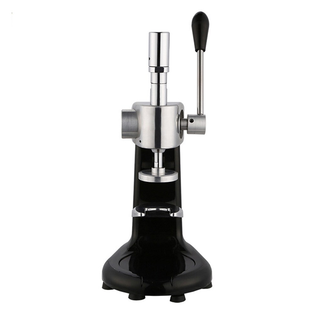 Kaffetamper i rustfritt stål / espressotamper 57,5-58 mm med fast presskraft og stativ