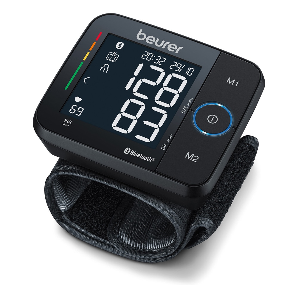 Beurer BC54 BT blodtrykksmåler / blodtrykksmåler for håndledd med Bluetooth