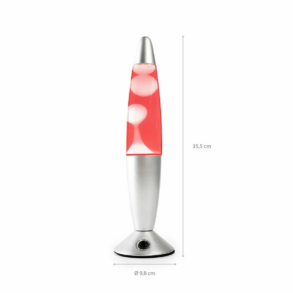 InnovaGoods LED-lavalampe / fargeskiftende lavalampe / retrolampe med 7 farger