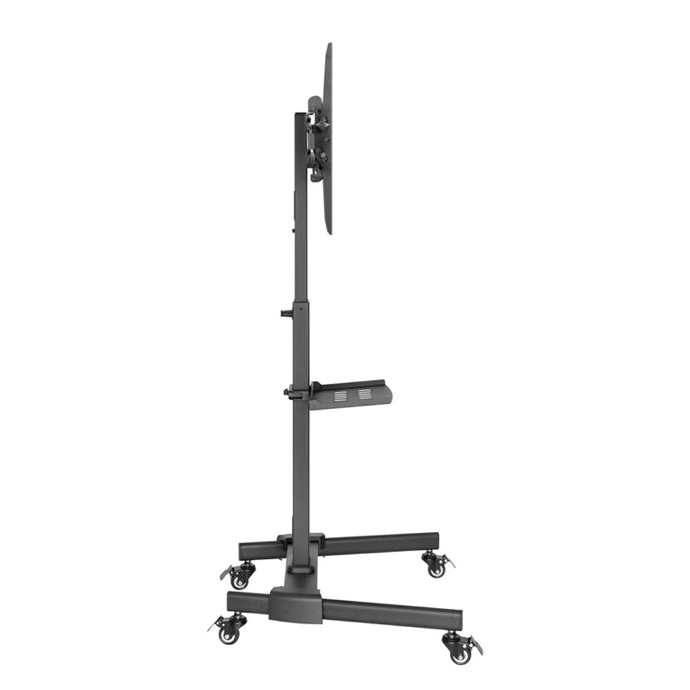 Gembird TVS-55T-01 TV-stativ med hjul / flyttbart gulvstativ / VESA-stativ 32-55 tommer