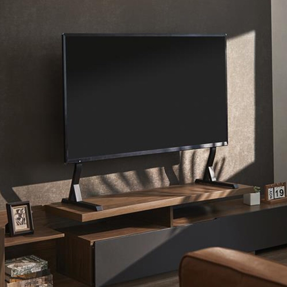 Gembird TVS-D90F-01 bordstativ til TV / TV-stativ 45-90″ med justerbar høyde / VESA kompatibelt