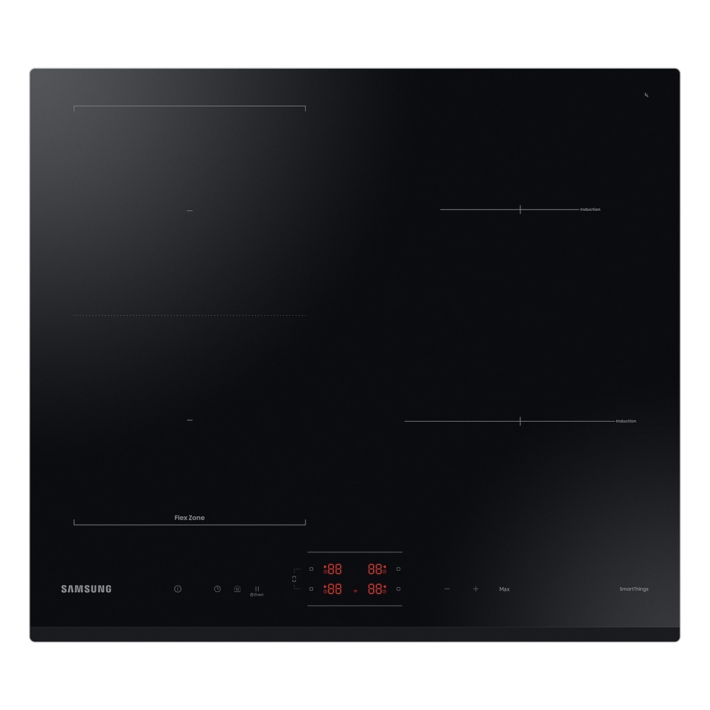 Samsung NZ64B5045GK induksjonstopp / 4 kokesoner / innbyggbar platetopp / fleksibel sone / Booster-funksjon
