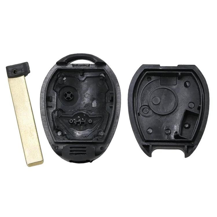 Rett bilnøkkelskall for Land Rover/BMW/MG Rover, 2 knapper / Nøkkelhus for BMW Z3 Z4 X3 X5 E46 E39