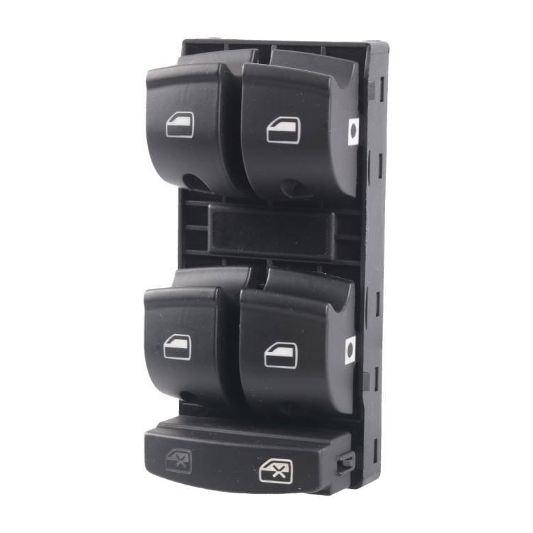 Knapp for vindusheis / bryter for elektrisk heis 4FD959851A for Audi A3 2005-2012 - Svart