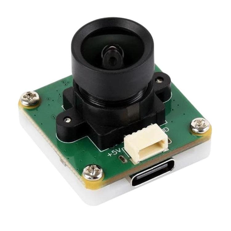 Waveshare 33122 USB-kamera OV2735 2MP med USB-C og SH1.0 4PIN / USB2.0-kamera med OV2735-sensor