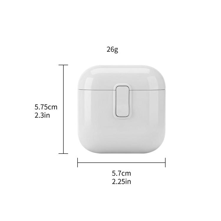 5-i-1 multifunksjonelt rengjøringssett for hodetelefoner – Hvitt / rengjøringssett for AirPods og ørepropper
