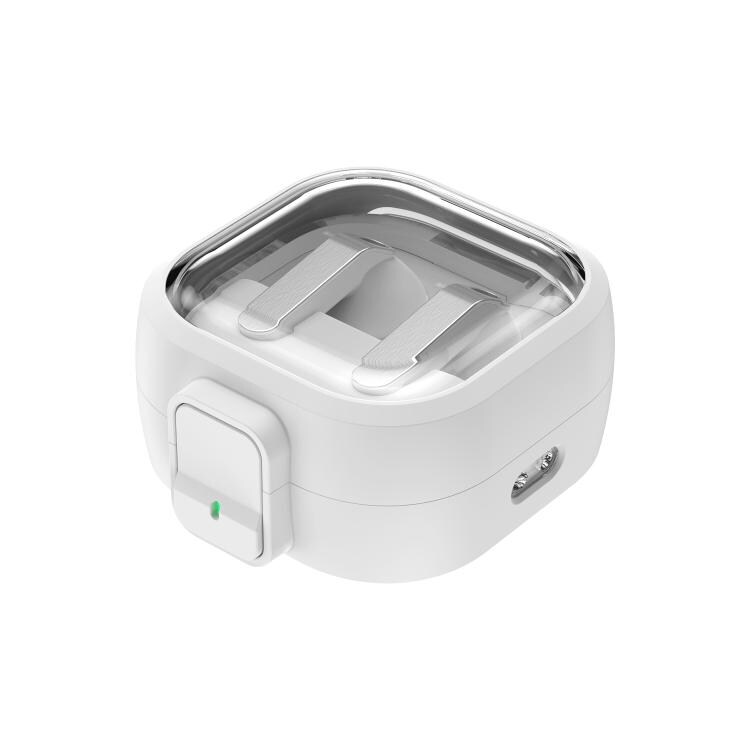 Hodetelefonetui med klikklås til Galaxy Buds4/Buds4 Pro – Hvit
