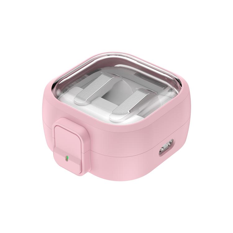 Hodetelefonetui med klikklås til Galaxy Buds4/Buds4 Pro – Rosa