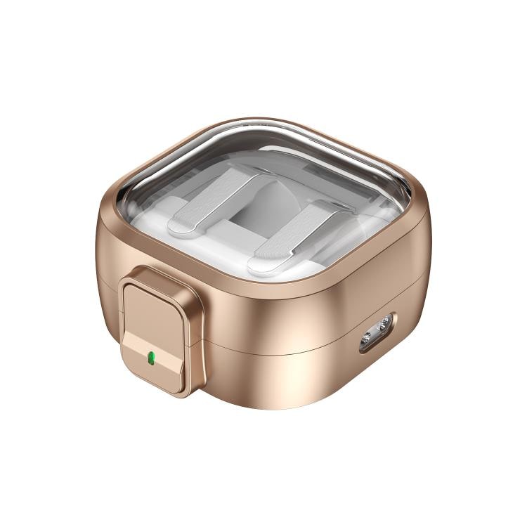Hodetelefonetui med klikklås til Galaxy Buds4/Buds4 Pro – Roségull