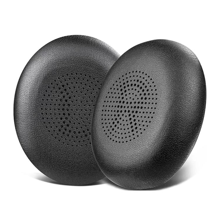 Øreputer i kunstlær til Jabra Elite 45h/Evolve2 65 - Svart