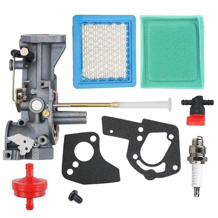 Mekanisk forgasser til Briggs & Stratton 112202/498298/135202 / Forgassersett til små bensinmotorer