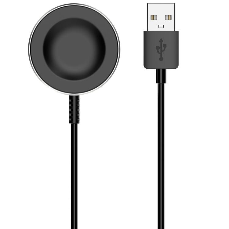 Magnetisk lader, 1 m, til Huawei Watch GT6/GT5 Pro – Svart / Ladestasjon til Huawei Watch