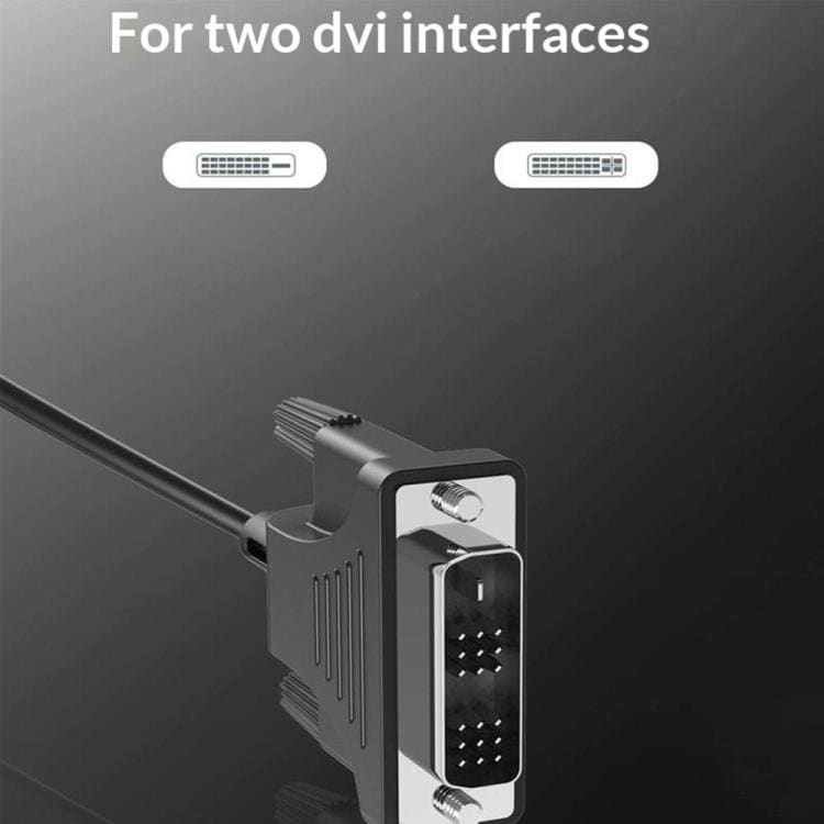 USB 3.1 Type-C til DVI-adapterkabel 1080P / USB-C til DVI-kabel