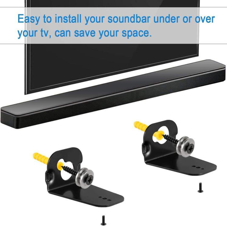 Høyttalerfeste for Samsung HW-M450/HW-M550/HW-M430 / Veggfeste til Samsung-lydbar