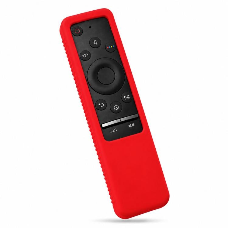 Silikondeksel til Samsung BN59-fjernkontroll / rødt beskyttelsesdeksel til TV-fjernkontroll / støtsikkert fjernkontrolldeksel