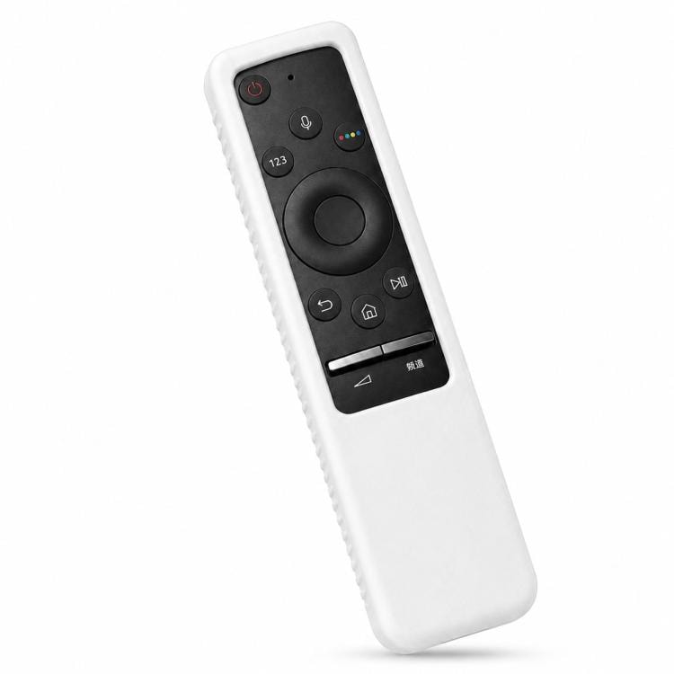 Deksel til Samsung BN59-fjernkontroll / hvitt beskyttelsesdeksel til TV-fjernkontroll / støtsikkert fjernkontrolldeksel