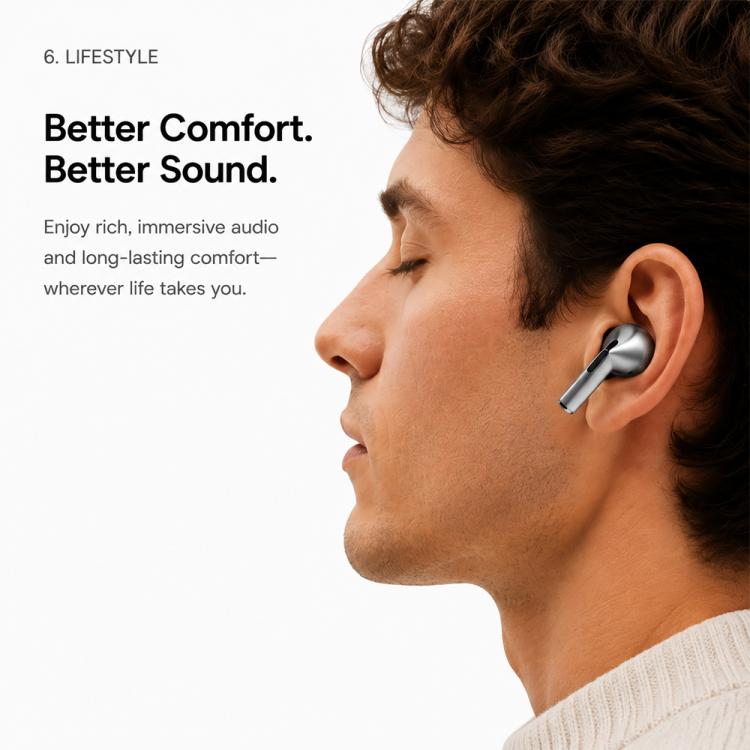 Silikonørepropper til Galaxy Buds3 Pro/Buds4 Pro, 3 par i størrelsene S/M/L – Rosa / erstatningspropper