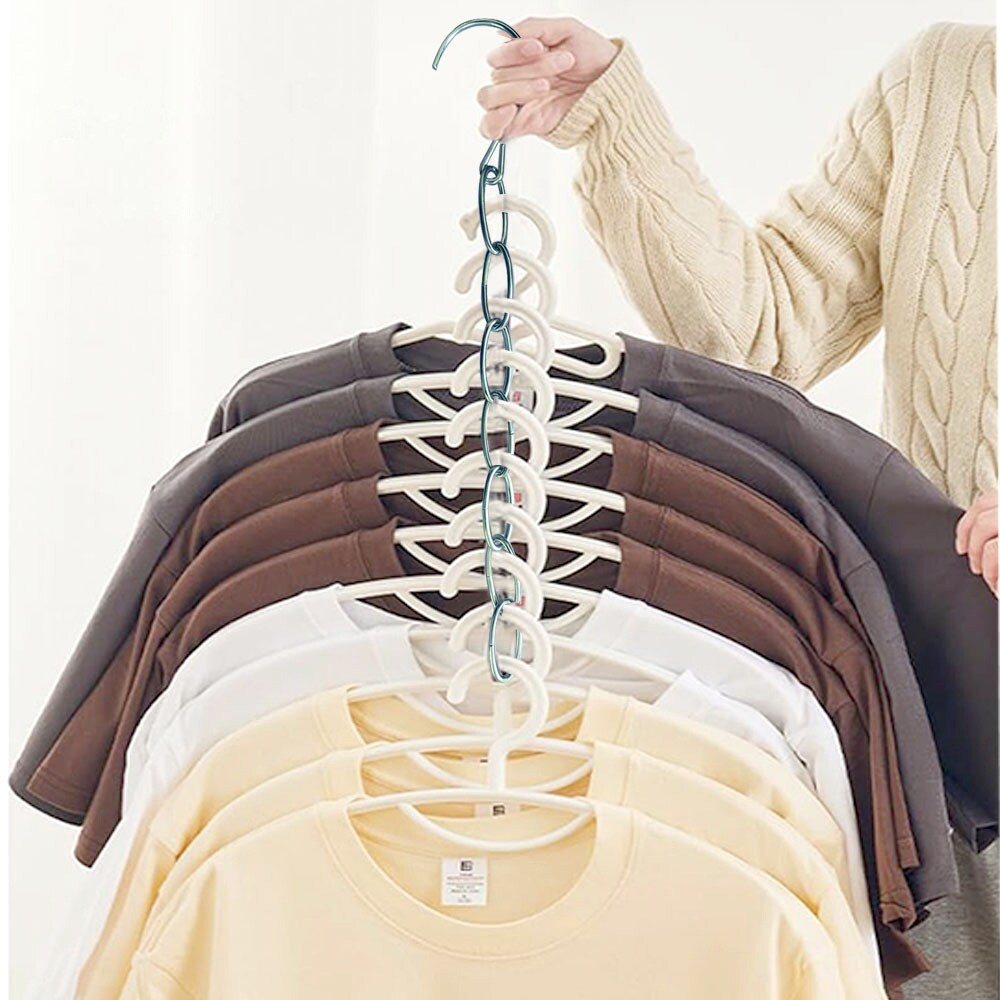 Multihenger for kleshengere – 10-pakning / kleshengerkjede