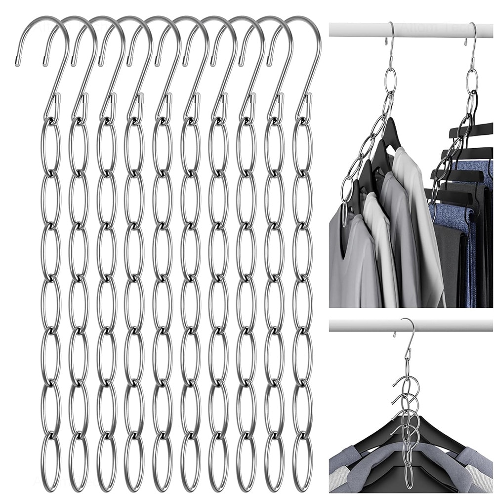 Multihenger for kleshengere – 10-pakning / kleshengerkjede