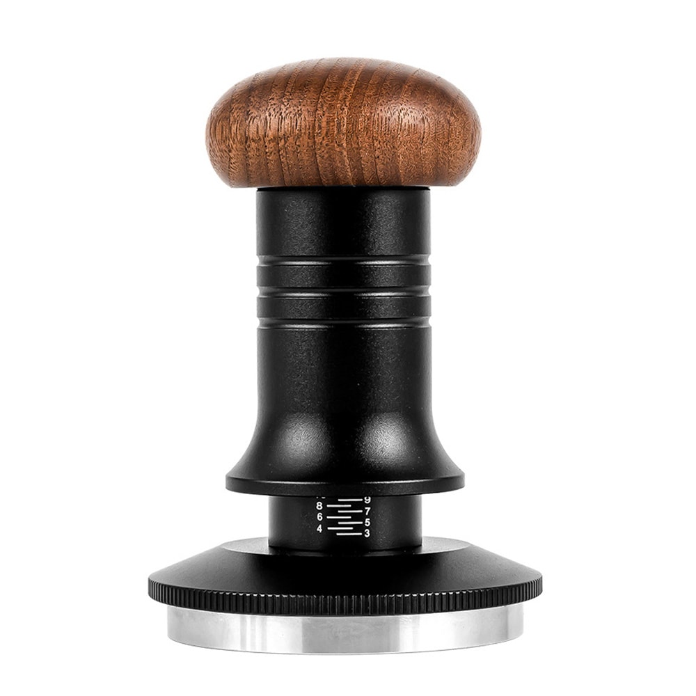 Tamper med justerbart trykk 53 mm / justerbar espressotamper / kaffetamper med justerbart trykk