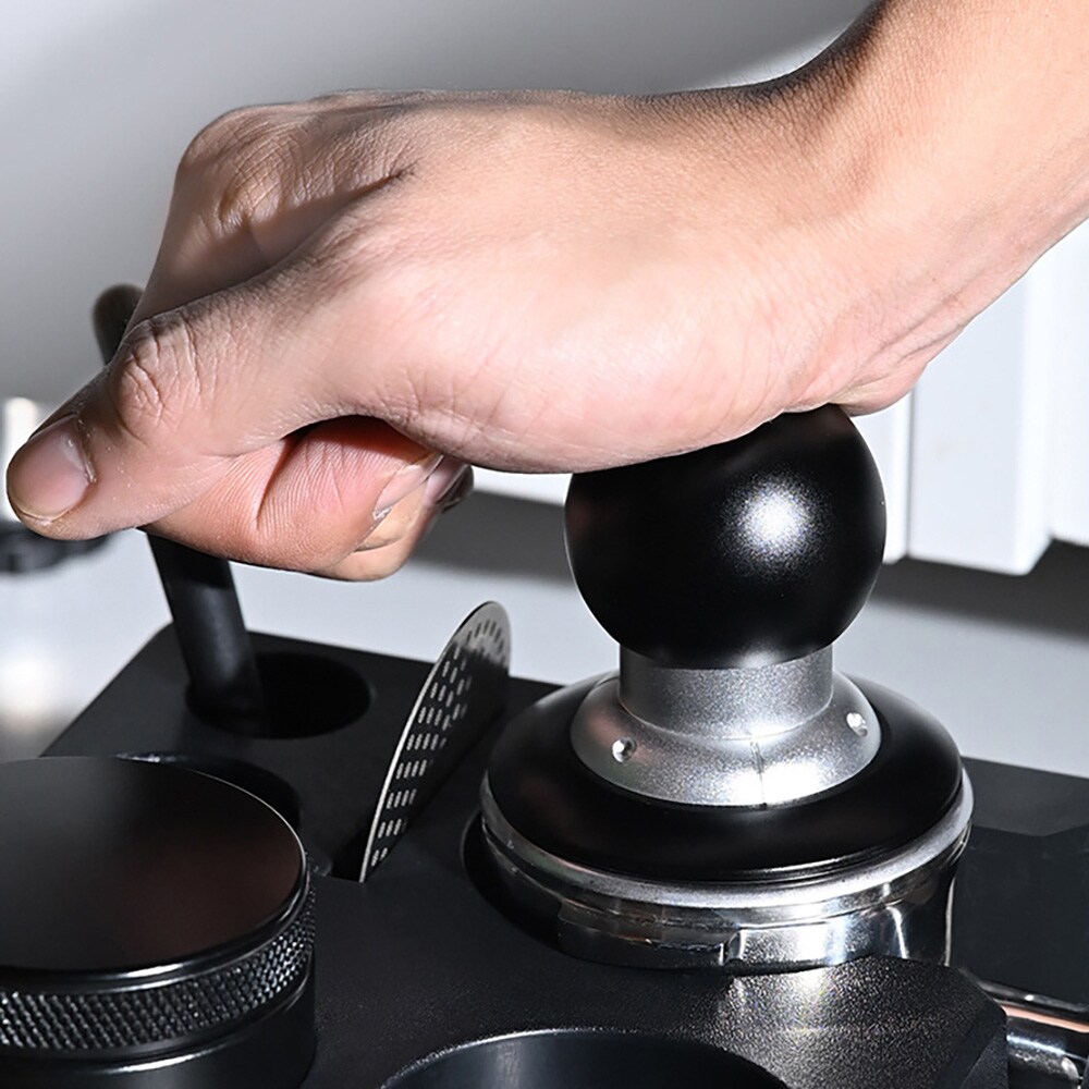 Tamper 14 kg trykk / espressotamper med fast trykk / kaffetamper 58 mm