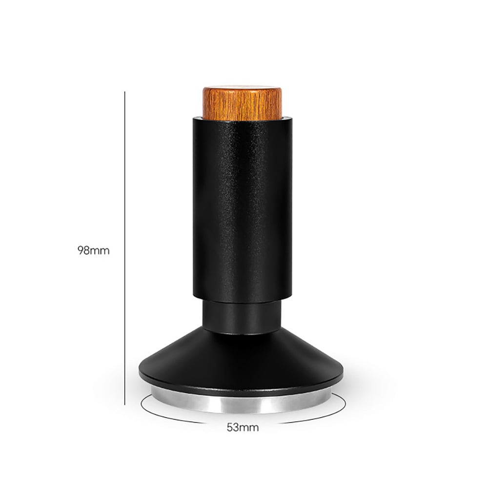 2-i-1-tamper 53 mm og WDT-verktøy / kaffetamper med nåleverktøy / tamper til portafilter