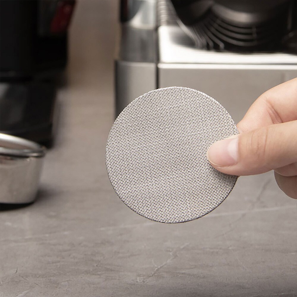 Puckfilter i rustfritt stål 1 x 58 mm / puckfilter 58 mm / espresso-puckfilter