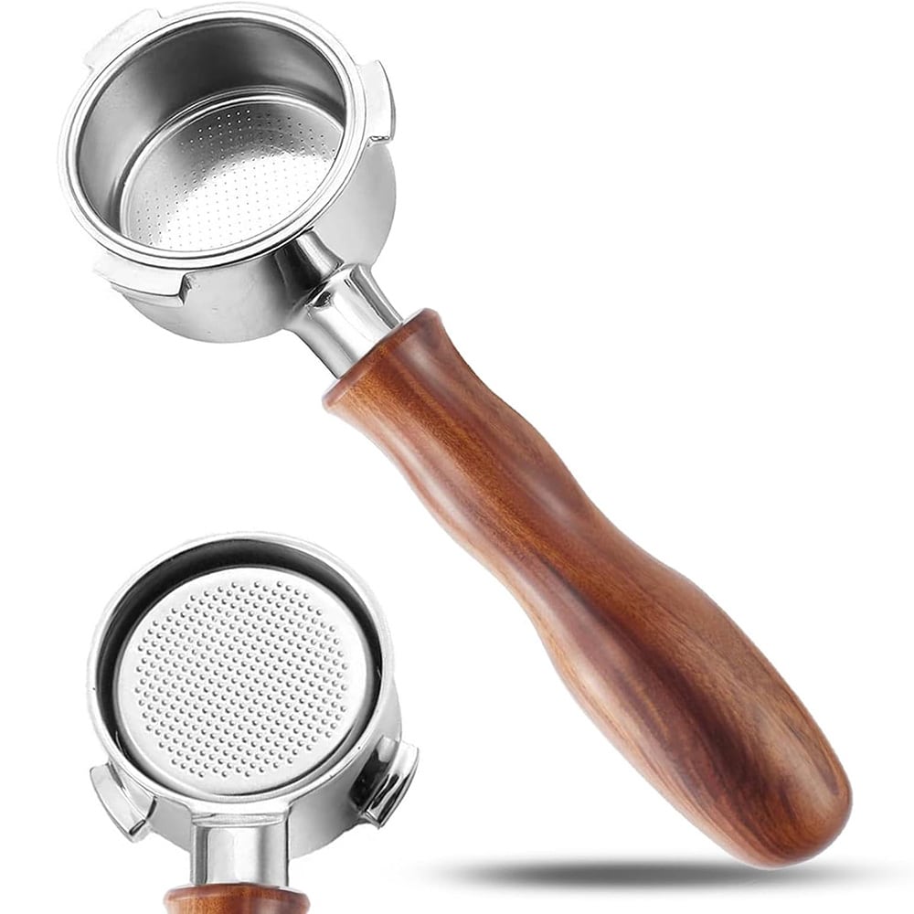 58 mm portafilter til Barsetto-kaffemaskin / portafilter uten bunn, 58 mm