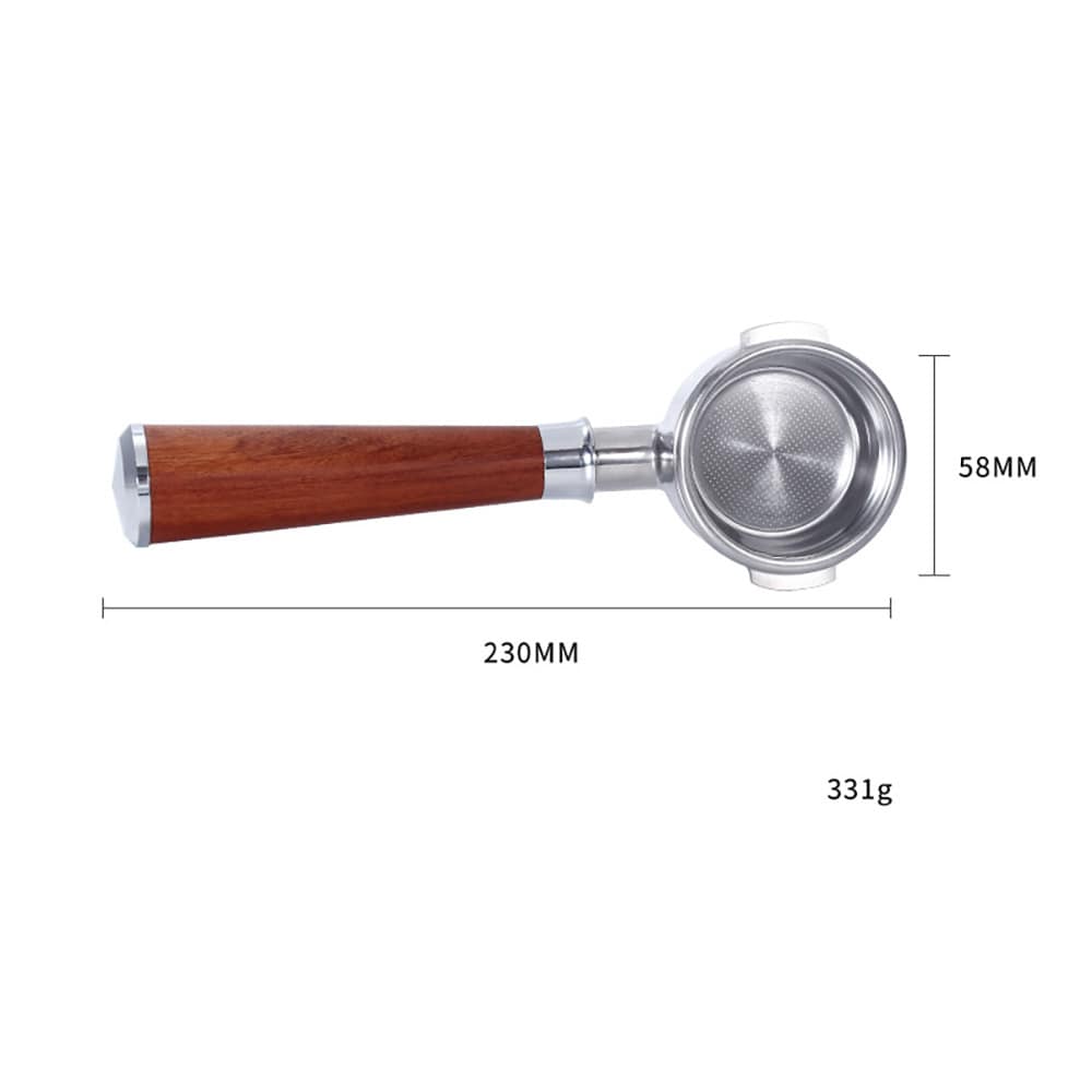 58 mm portafilter til Breville 9-serien kaffemaskin / portafilter uten bunn, 58 mm