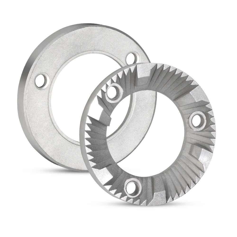Maleskive til kaffekvern Ø 40 mm / rustfri kvernskive for kaffebønner / reservedel til kaffekvern