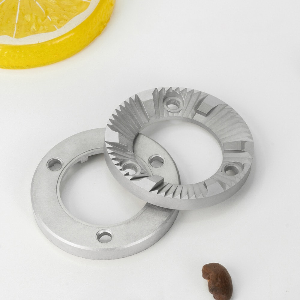 Maleskive til kaffekvern Ø 40 mm / rustfri kvernskive for kaffebønner / reservedel til kaffekvern
