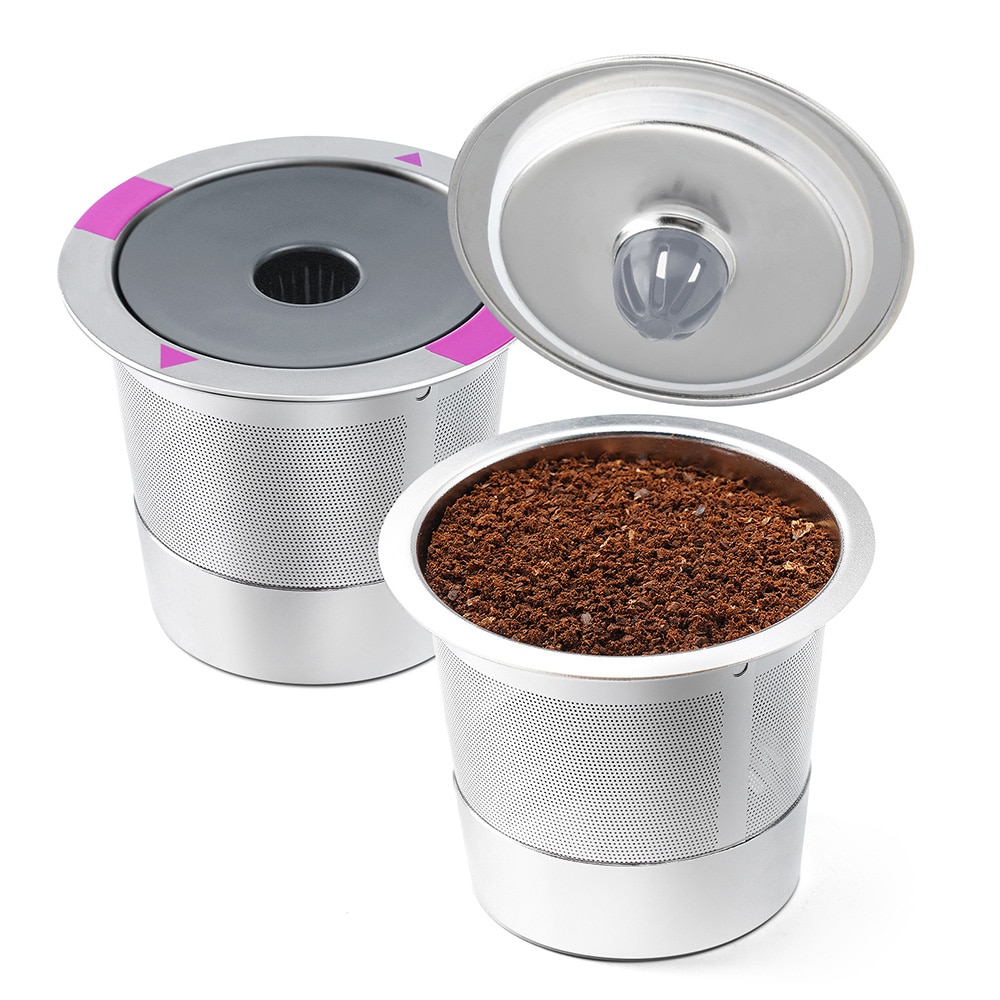Gjenbrukbar kaffekapsel i rustfritt stål til Keurig K10PLUS