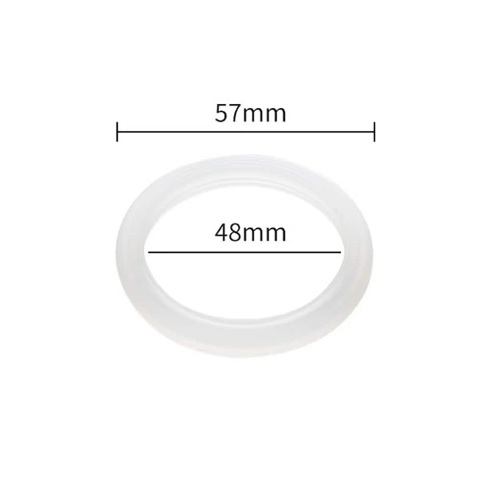 Tetningsring til DeLonghi-kaffemaskin / hvit silikonpakning til EC685 EC680 EC933 / 1 stk