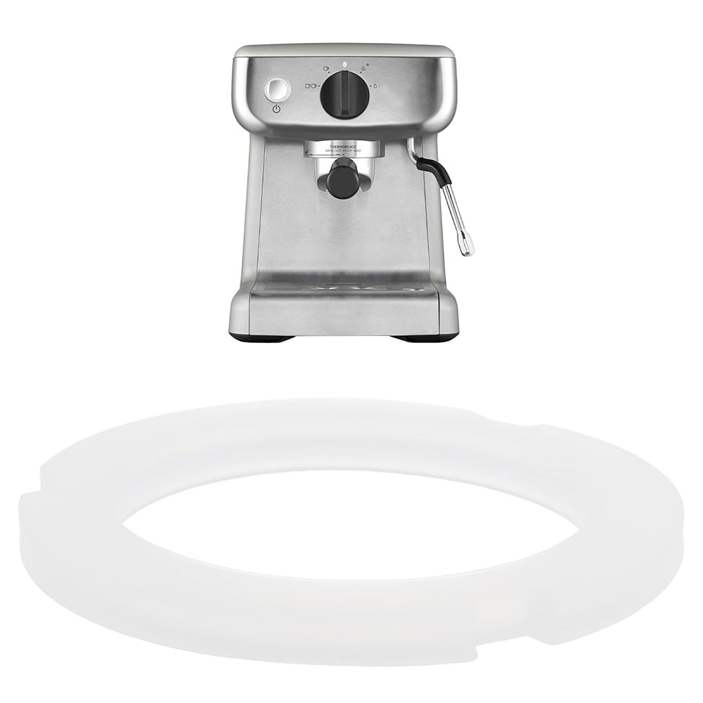 Hvit tetningsring til Barsetto kaffemaskin / silikonpakning Ø 78 mm / reservedel til kaffemaskin 1 stk