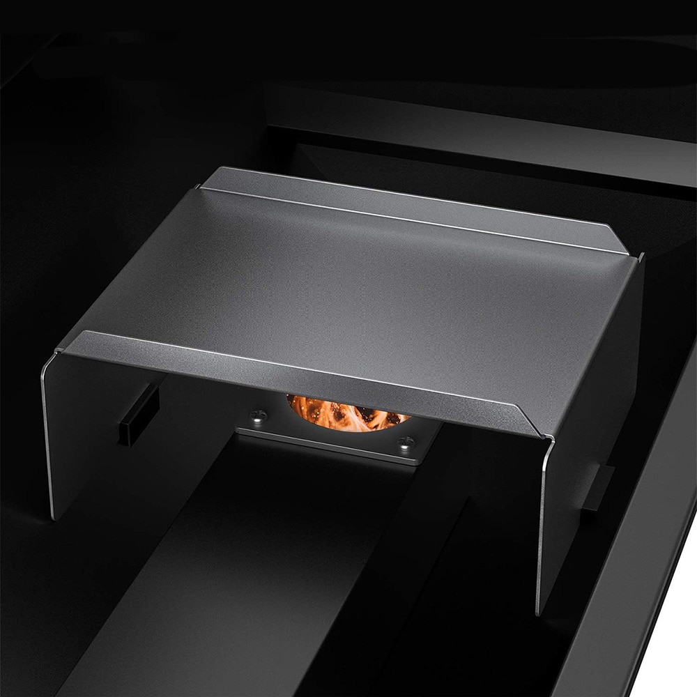 Varmedeflektor i rustfritt stål / varmefordeler til pelletgrill / Traeger, Z Grill og Camp Chef