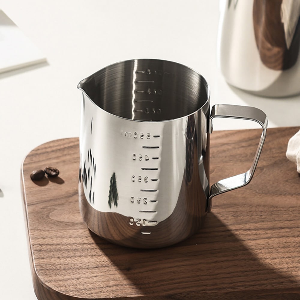 Melkekanne i rustfritt stål, 550 ml / Latte art-kanne / Melkekanne til espresso