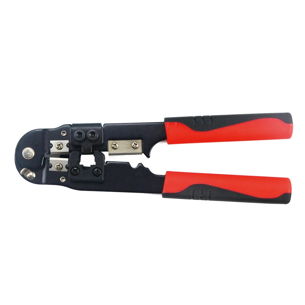 Krympetang RJ45 3-i-1 / nettverkstang for RJ45 og 8P8C / kabelstripper