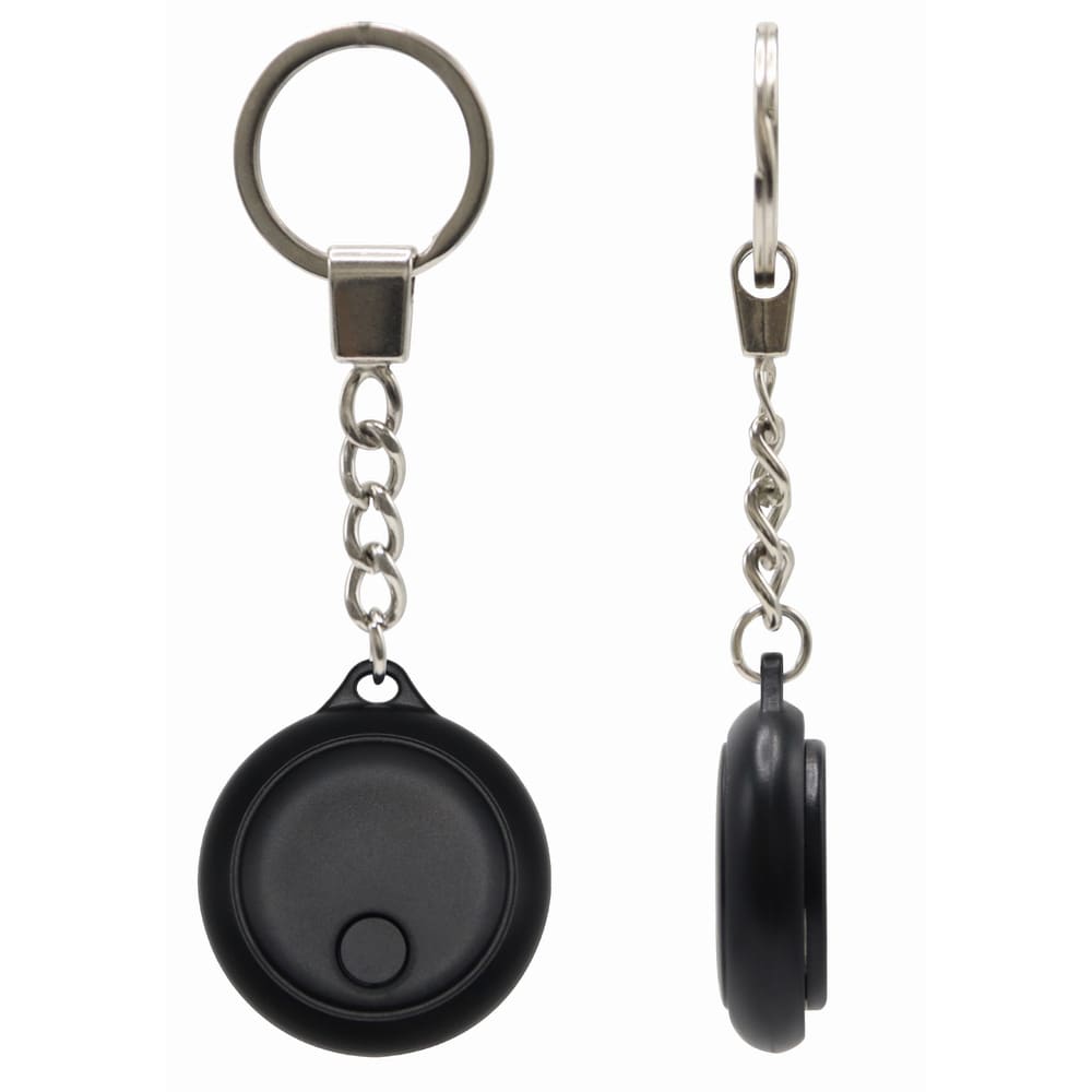Smart tag for Apple Hvor er? / Bluetooth-sporer med høyttaler / svart sporingsbrikke