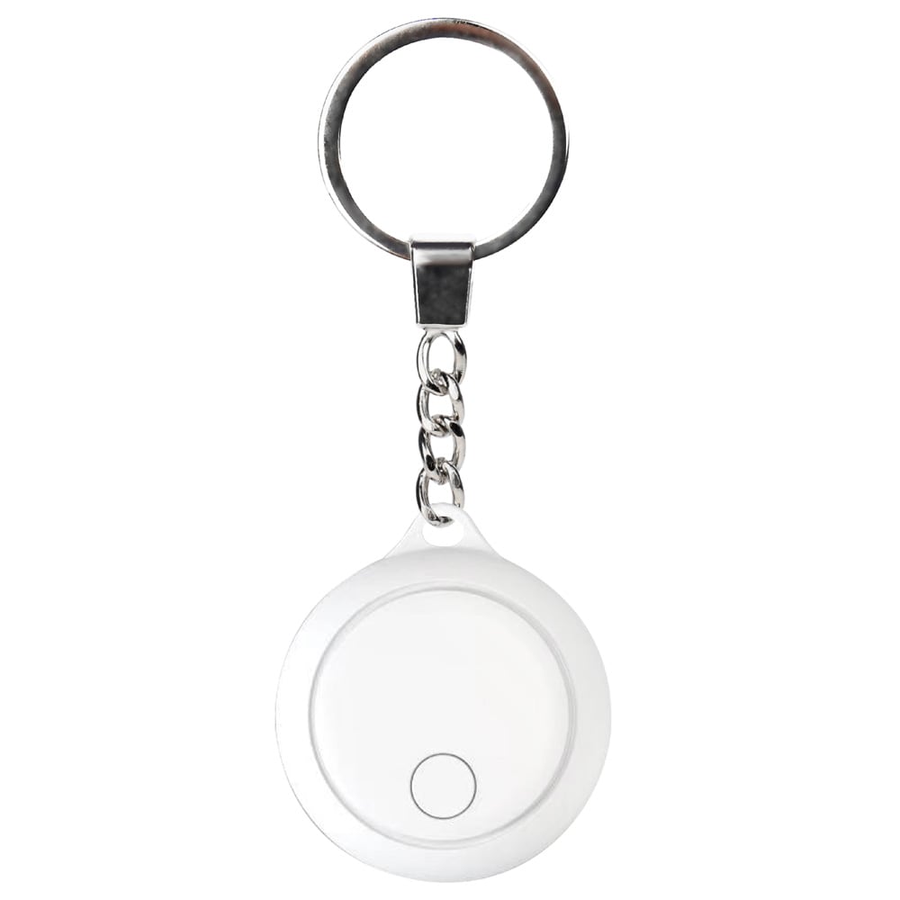 Smart tag for Apple Hvor er? / Bluetooth-sporer med høyttaler / hvit sporingsbrikke