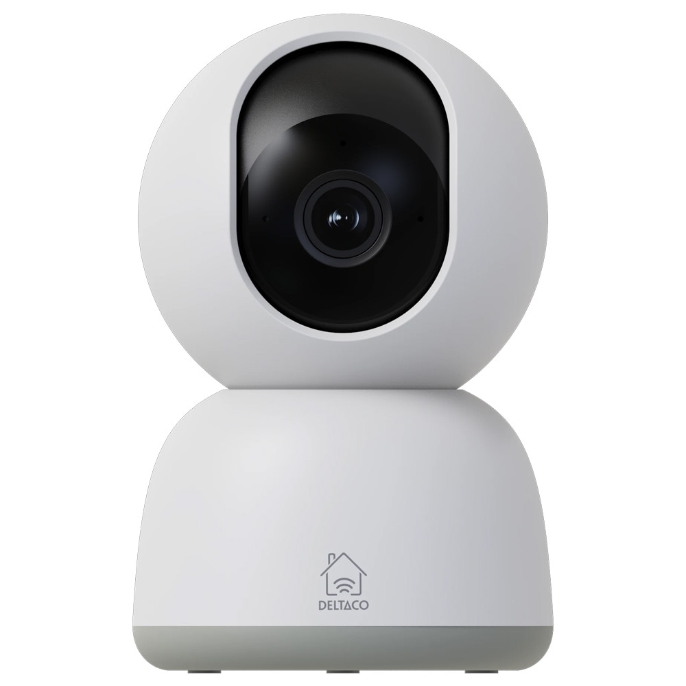 Deltaco Smart WiFi-kamera med panorering og vinkling / WiFi-kamera med nattesyn