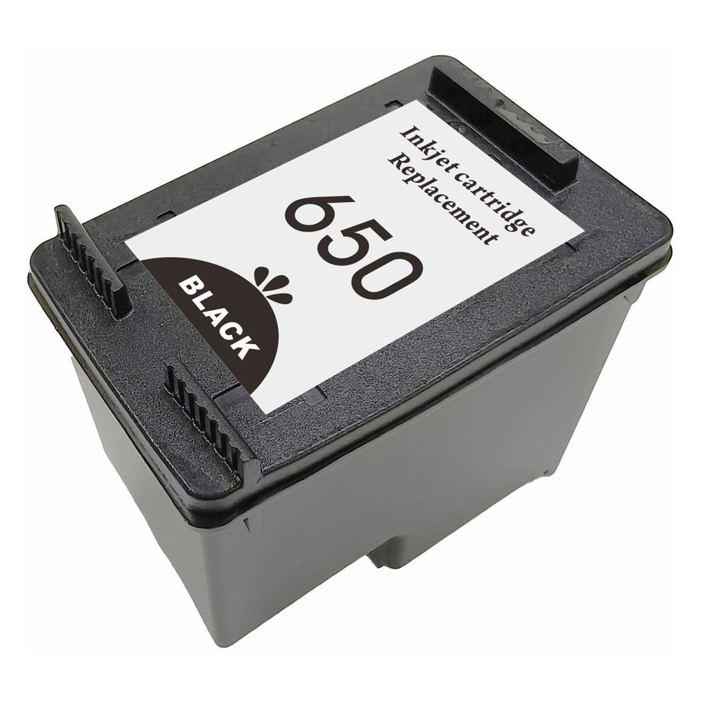 650XL blekkpatron til HP / renovert svart patron 24 ml / erstatter CZ101AE#302
