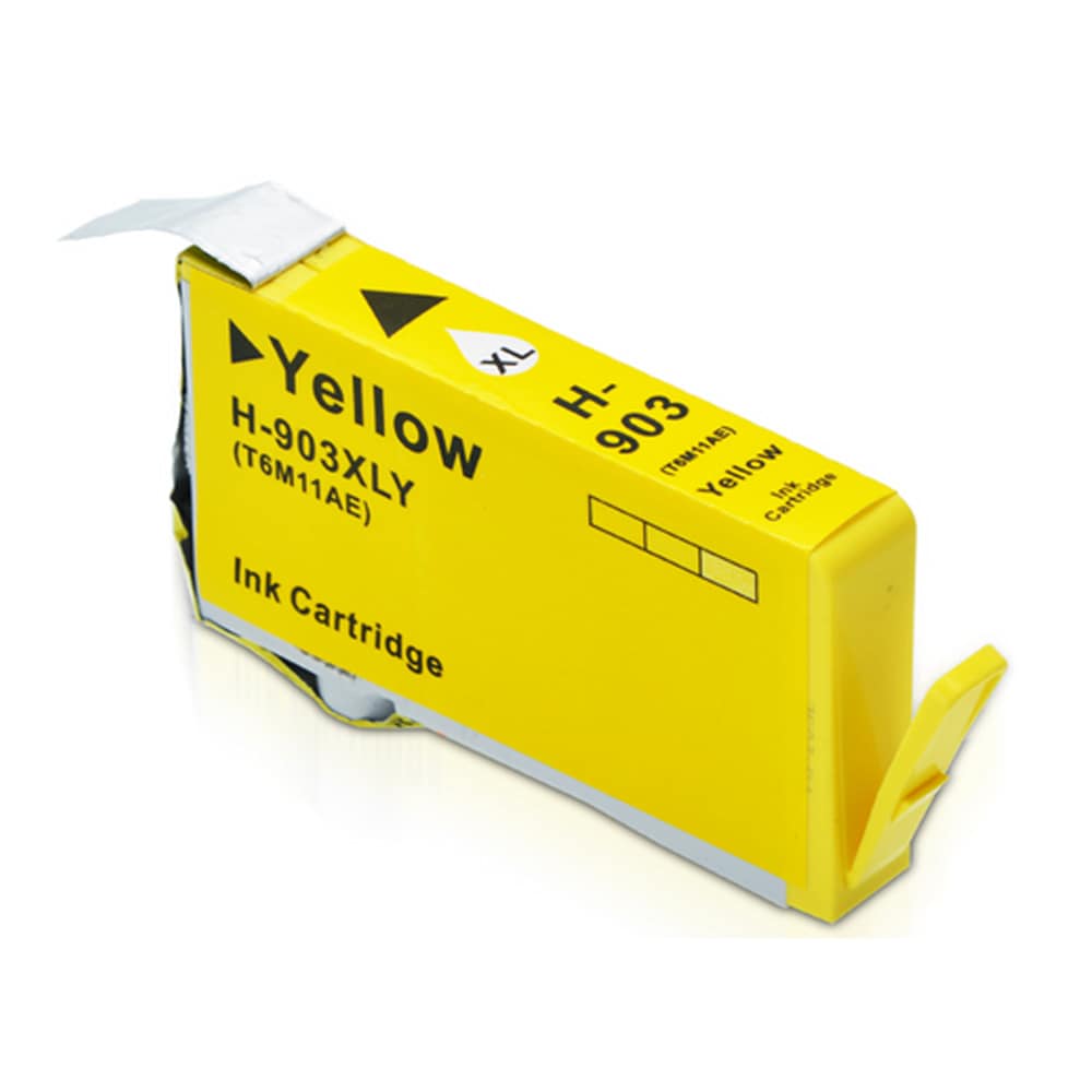 Blekkpatron til HP-skrivere 903XL/907XL gul / kompatibel patron / 12 ml / T6M11AE#BGY